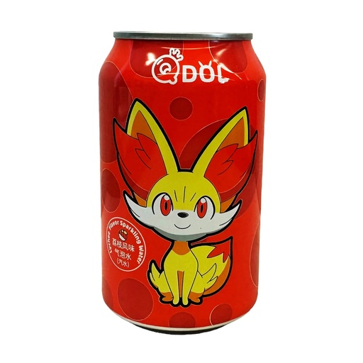 [503794] QDOL Pokemon Evoli Lychee Flavoured Sparkling Water 330ml