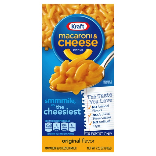 [002952] Kraft Macaroni & Cheese 206 g