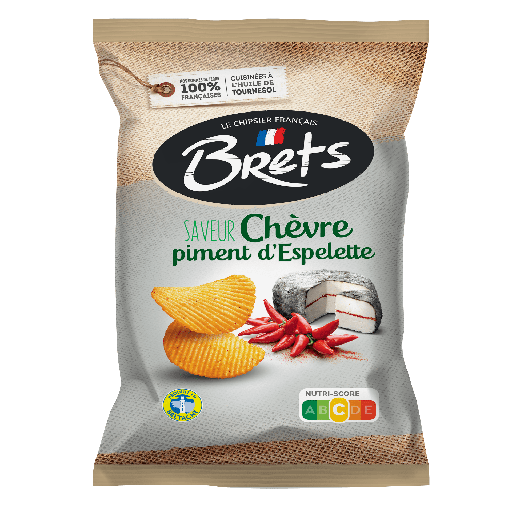 [SS000405] Bret's Chèvre Piment D'espelette 125 g