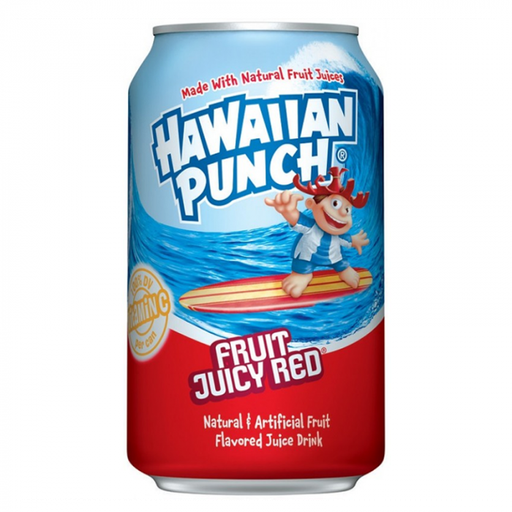 [SS000863] Hawaiian Punch Fruit Juicy Red 355 ml
