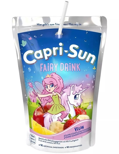 [SS000867] Capri-Sun Fairy Drink 200 ml