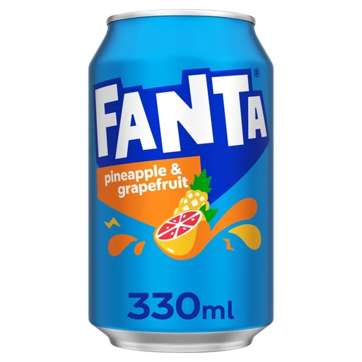 [SS000885] Fanta  Pineapple & Grapefruit 330 ml