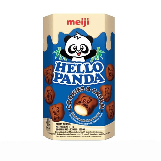 [SS000906] Meiji Hello Panda Cookie and Cream 42 g
