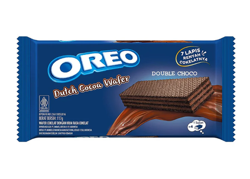 [SS000942] Oreo Dutch Wafer Double Chocolate 117 g