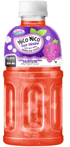 [SS000943] Nico Nico Grape Nata De Coco 320 ml