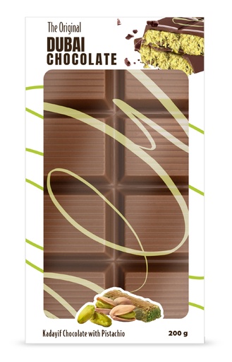 [SS000970] The Original Dubai Chocolate Kadayif and Pistachio 200 g