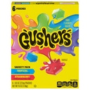 Betty Crocker Fruit Gushers Strawberry Tropical Variety Pack 136 g