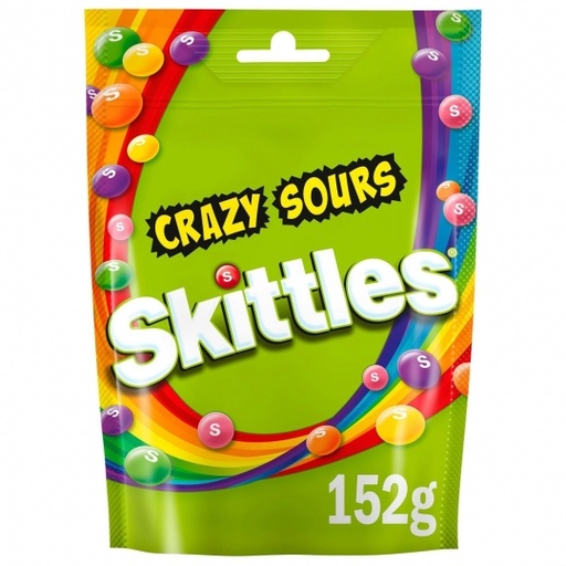 [SS000983] Skittles Crazy Sours 152 g