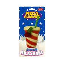 [SS000987] Mega Gummies American Milkshake 120 g