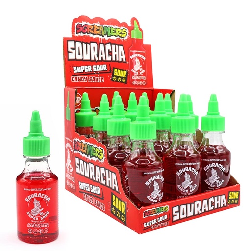 [SS001104] Souracha Super Sour Candy Sauce 90 ml