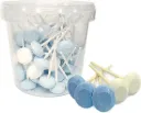 Dextrose Lollys Blauw-Wit 10 gr