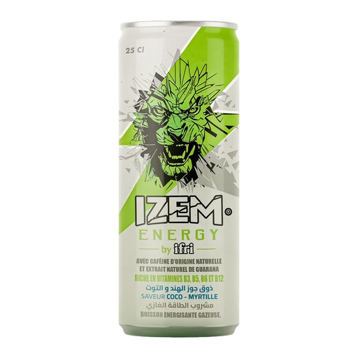 [SS001410] Izem Energy Coco Myrtille 250 ml