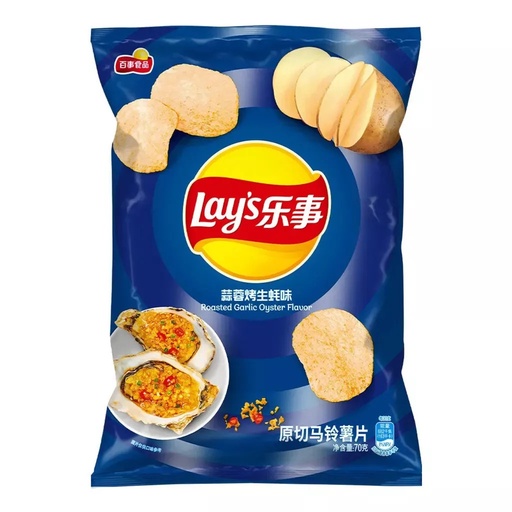 [SS001485] Lay's Roasted Garlic Oyster 70 g