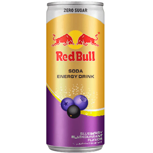 [SS001535] Red Bull Zero Sugar Blueberry and Blackcurrant Flavor 250 ml