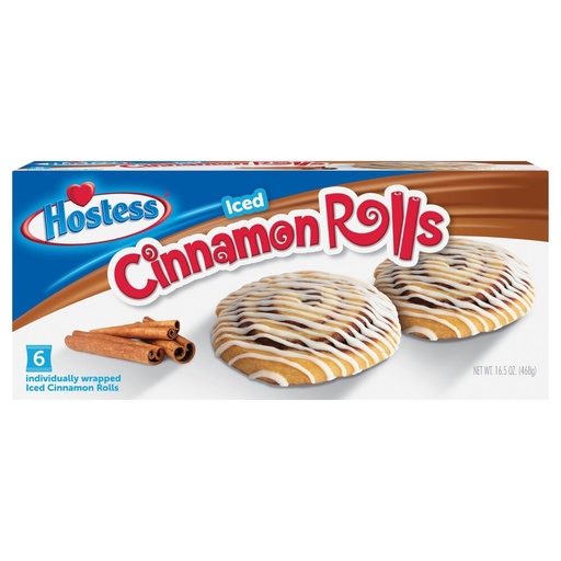 [SS001576] Hostess Cinnamon Rolls 468 g