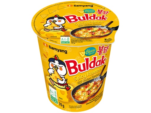 [SS001703] Samyang Noodles Hot Chicken Cheese 70 g