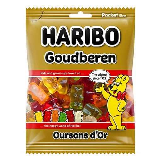 [SS001844] Haribo Goudberen 28 x 75 gr
