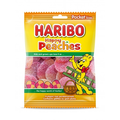 [SS001849] Haribo Happy Peaches 75 g