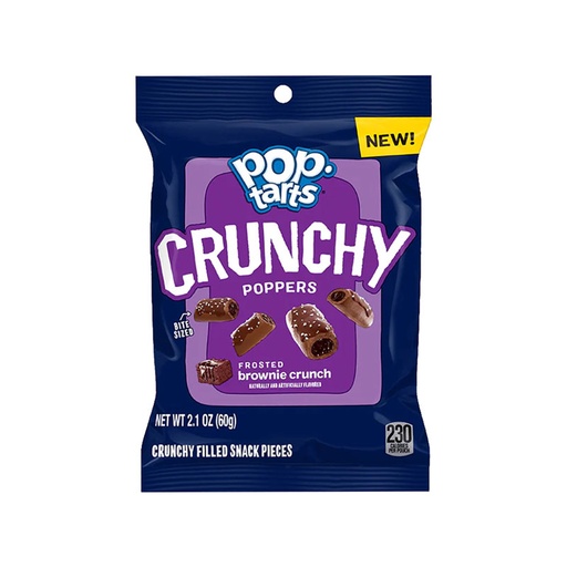 [SS001883] Pop-Tarts Crunchy Poppers Frosted Brownie 60g