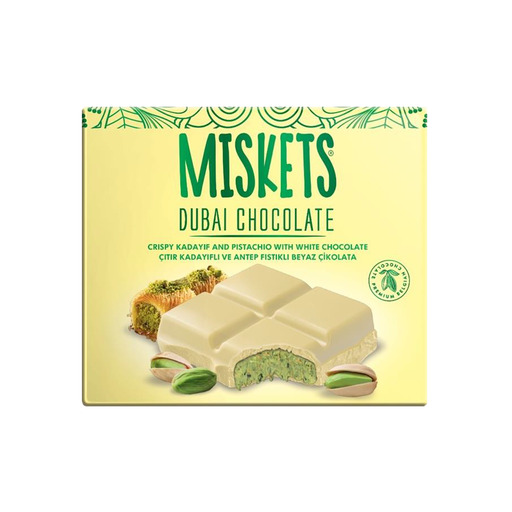 [SS001924] Miskets Dubai White Chocolate 100 g