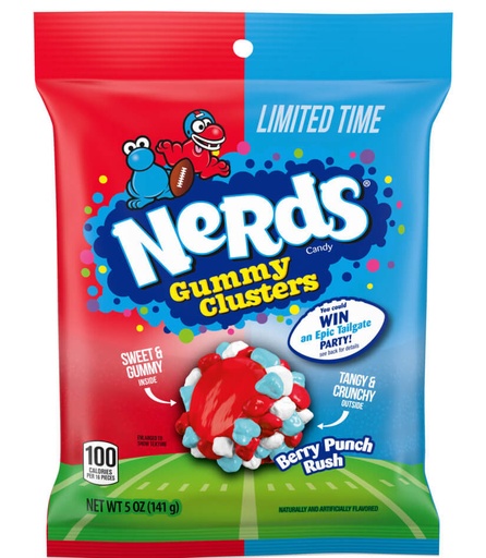 [SS001931] Nerds Clusters Berry Punch 141 g