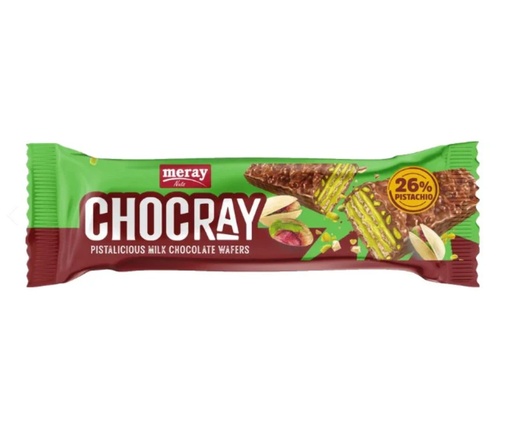[SS002039] Meray Chocray Chocolat au lait et pistache 35 g
