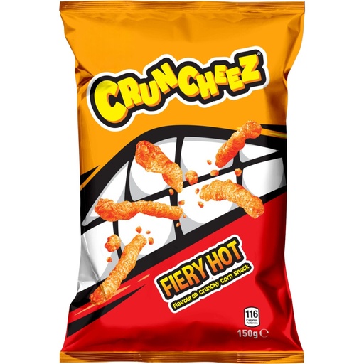 [SS002060] Cruncheez Fiery Hot 150 g