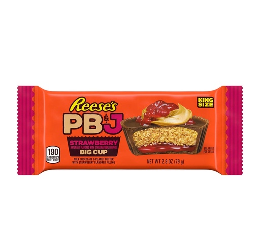 [SS002120] Reese's PBC Strawberry Jelly Kingsize 79gr