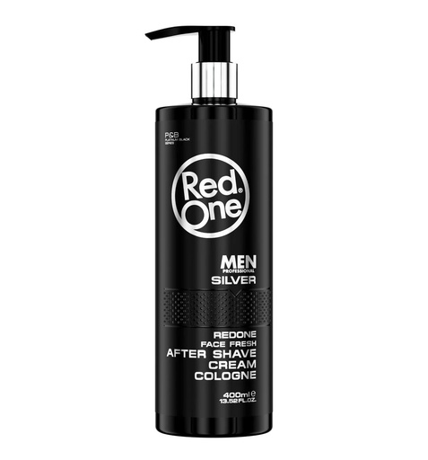 [SS002151] Red One Silver After Shave Cream Cologne 400 ml