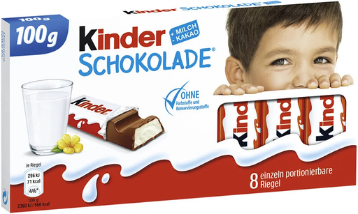 [SS002230] Kinder Chocolate 100g