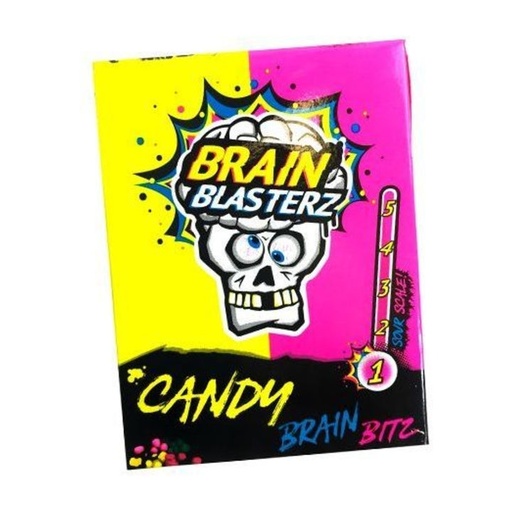 [502480] Brain Blasterz Candy Brain Bitz Lemon And Raspberry 45 G