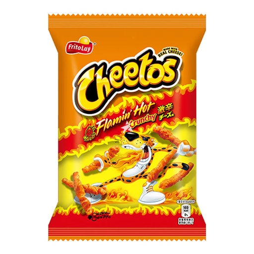 [6425] Cheetos Crunchy Flamin' Hot Geki-Kara Cheese 75G