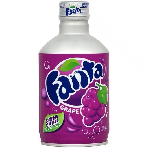 [10893] Fanta Japan Alluminium Bottle Grape 300 ML